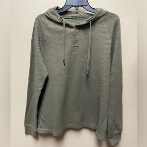 Men's Green Hooded Shirt